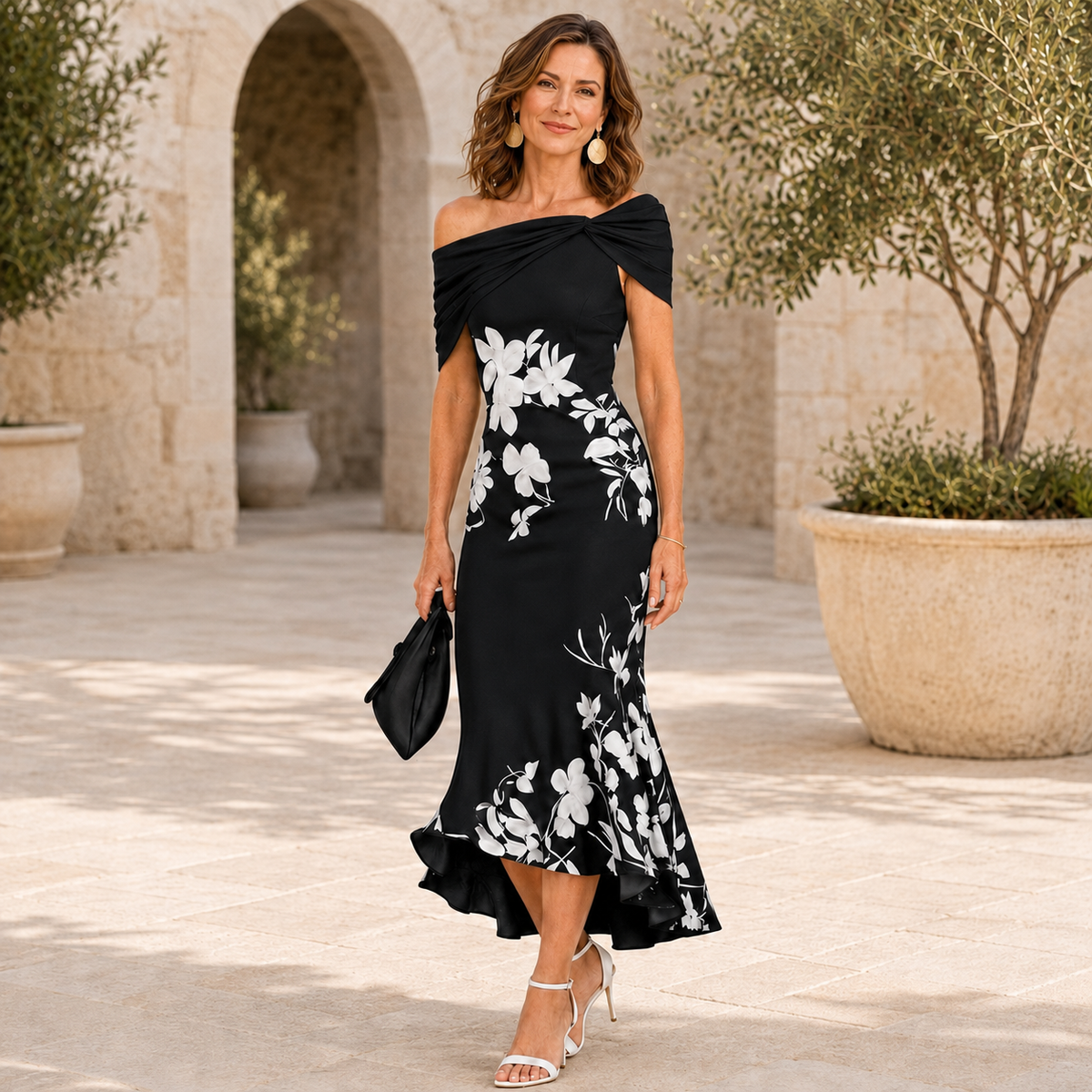 Flora | Midi floral Contour