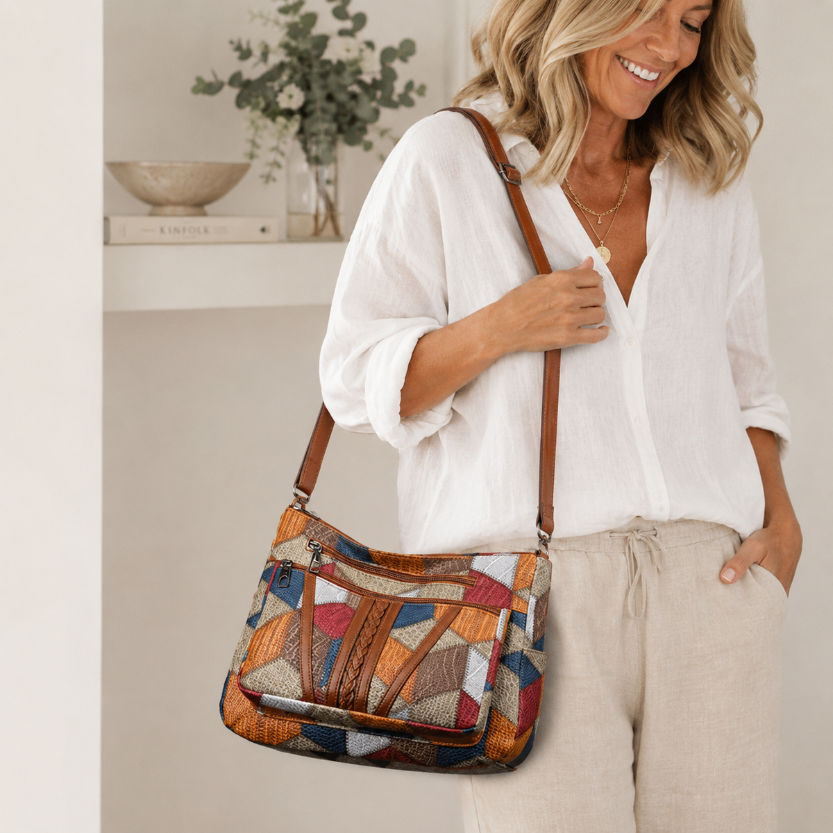 Nella | Bolso de patchwork