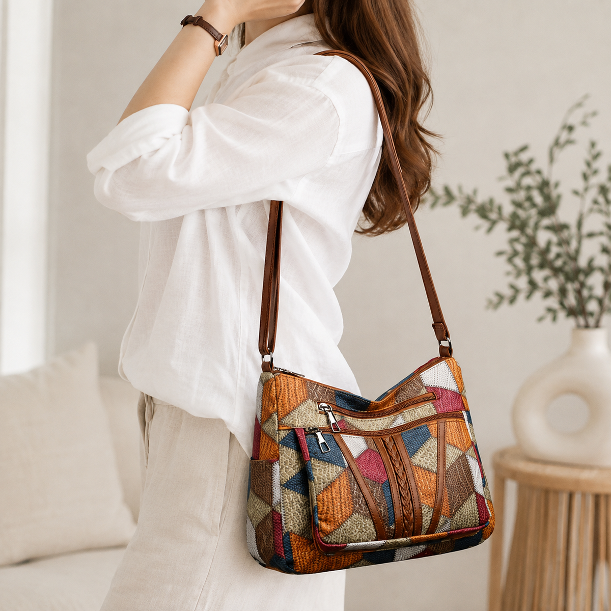 Nella | Bolso de patchwork