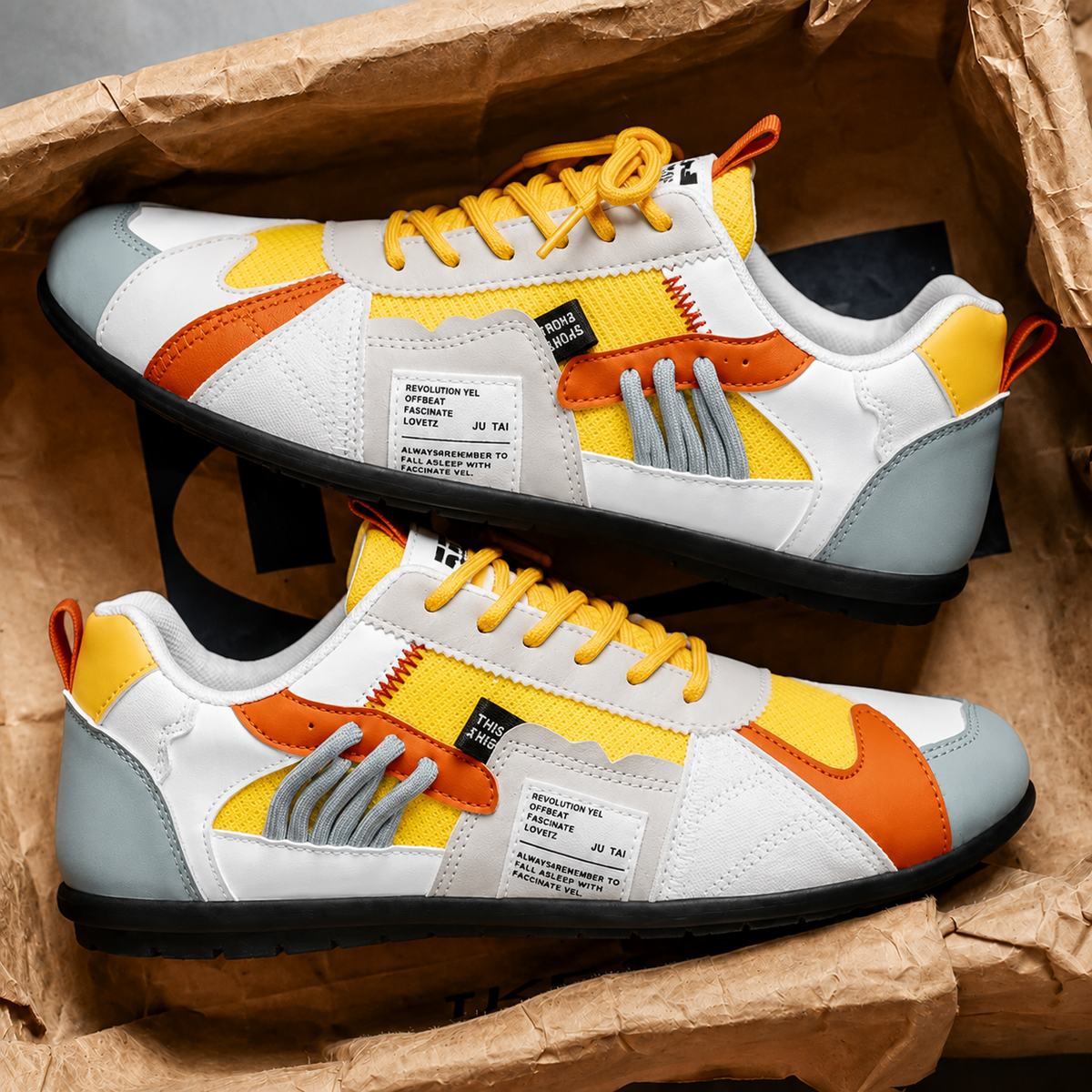 Valeune | Zapatillas retro de colores | GIOVANNI