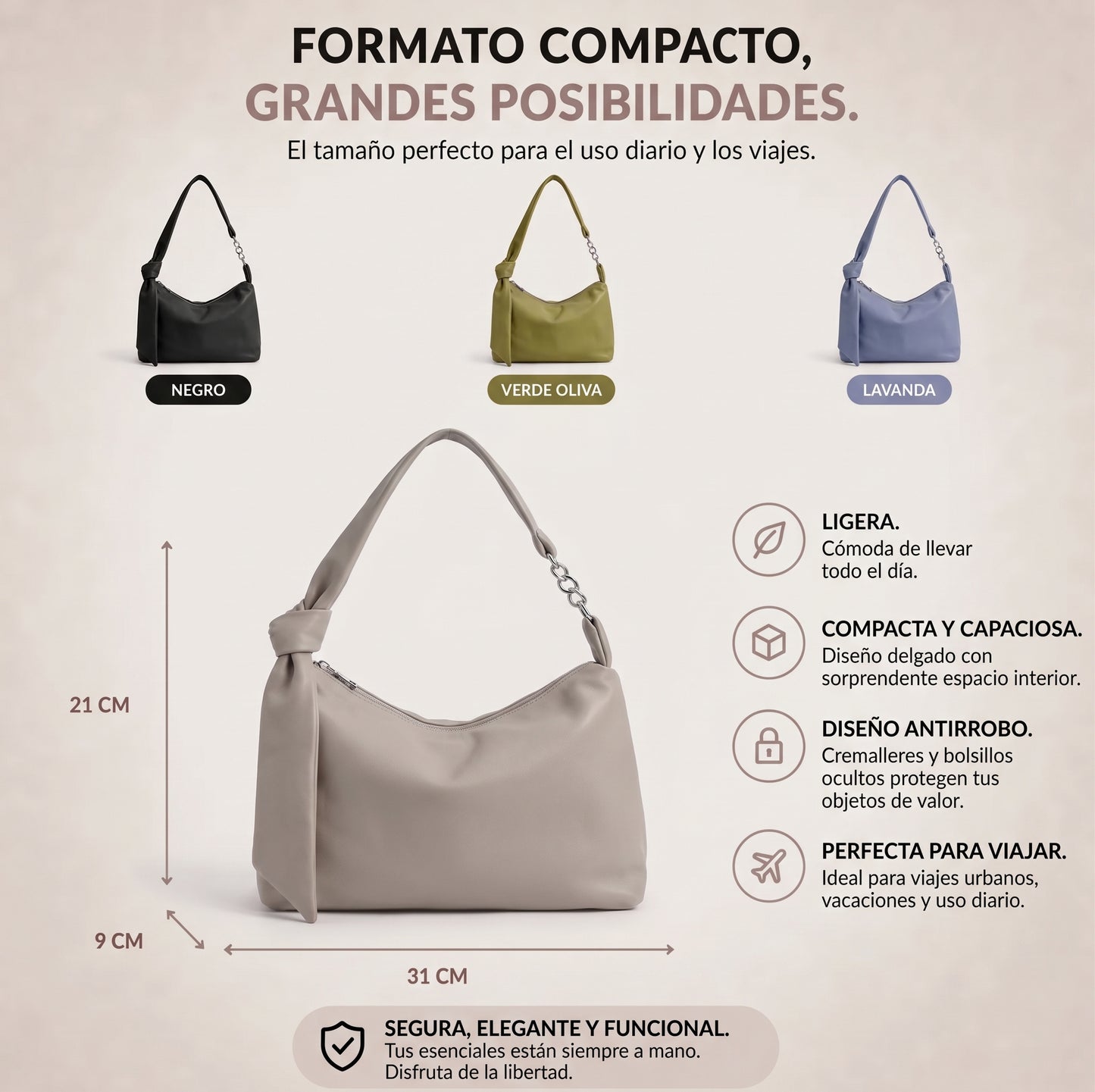 2x1 Bolso Bandolera Valeune | Llévate el segundo de regalo