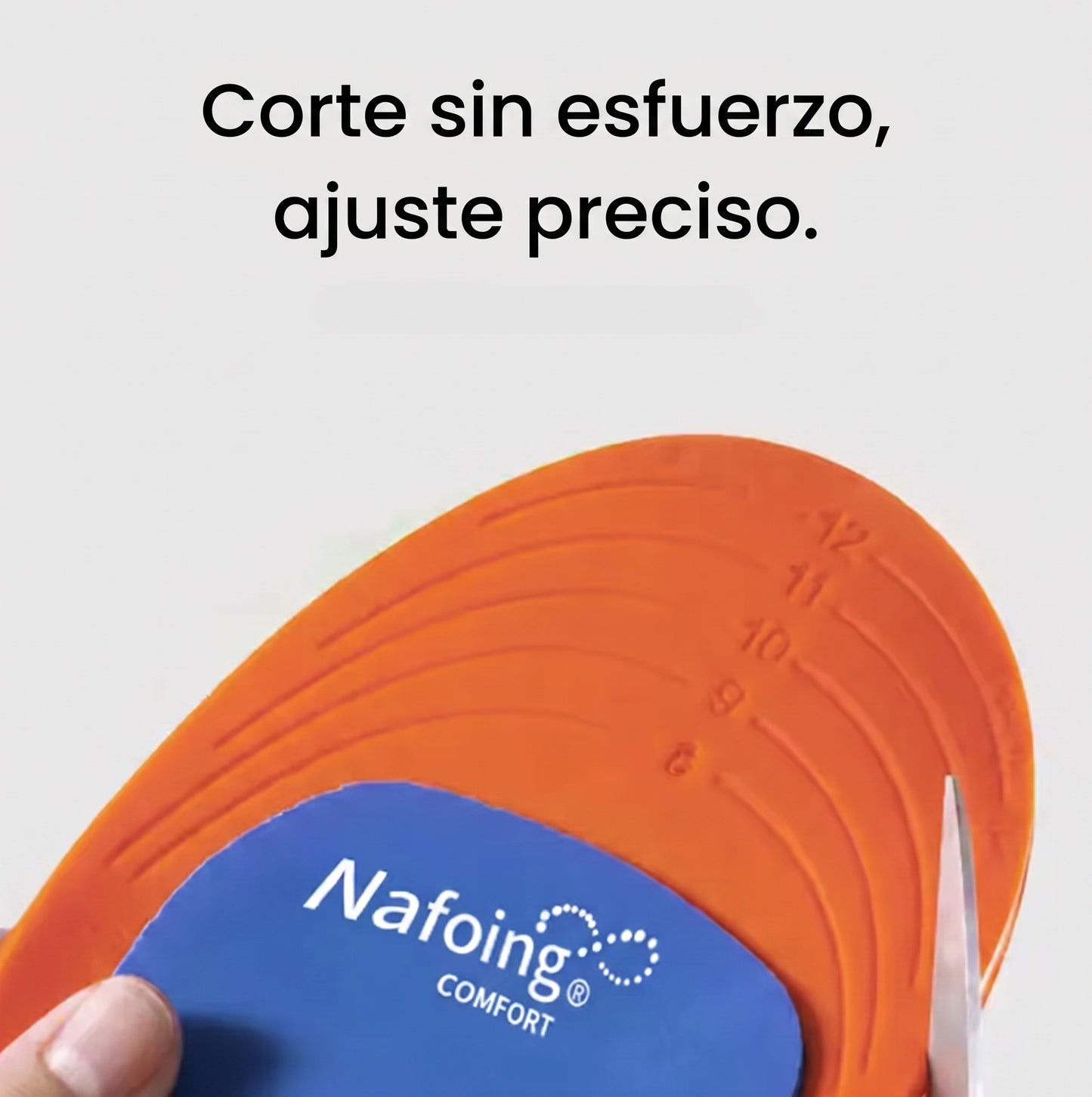 Juego de plantillas ergonómicas de soporte