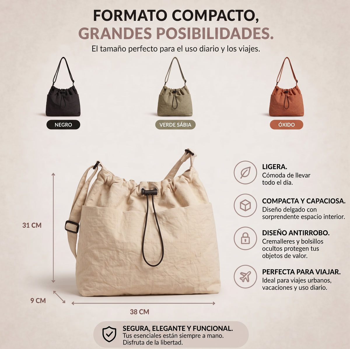 2x1 Bolso Valentina Valeune | Llévate el segundo de regalo