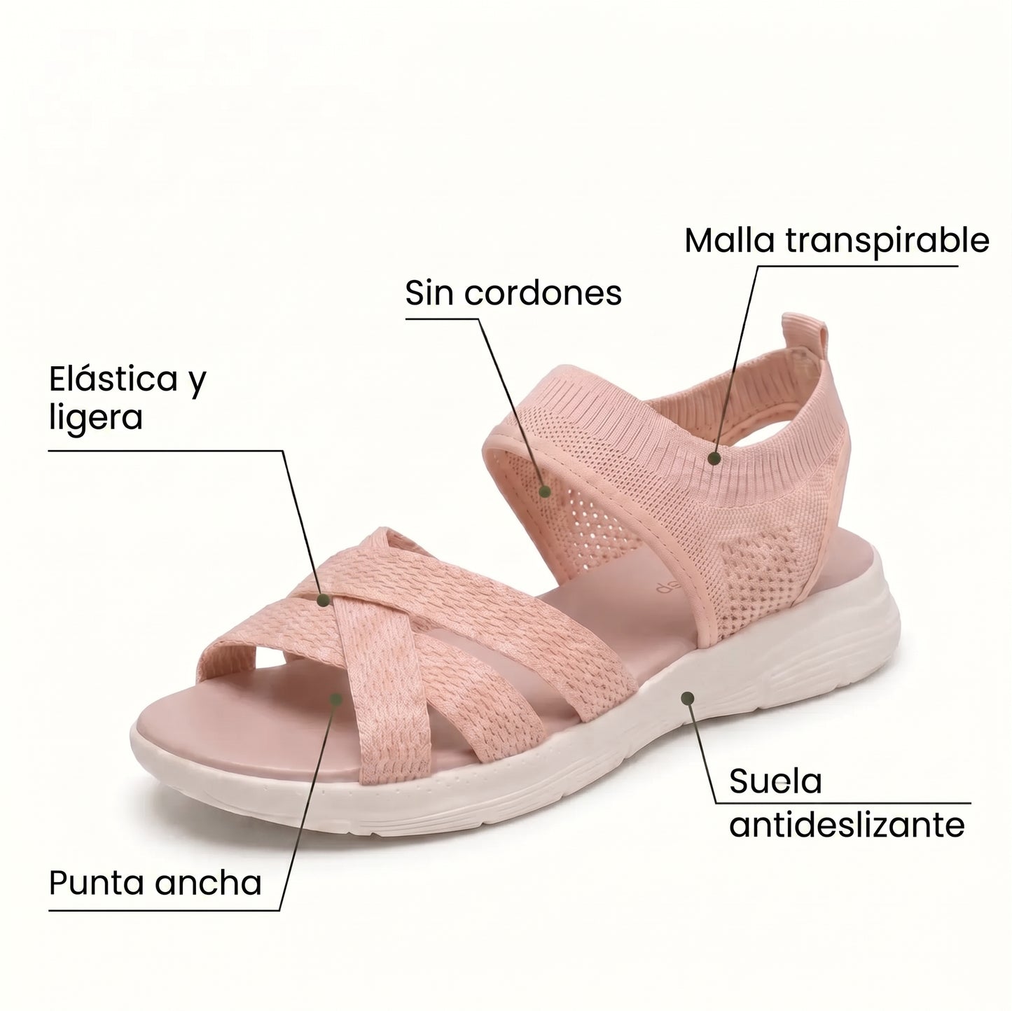Sandalias ortopédicas ErgoLina Comfort