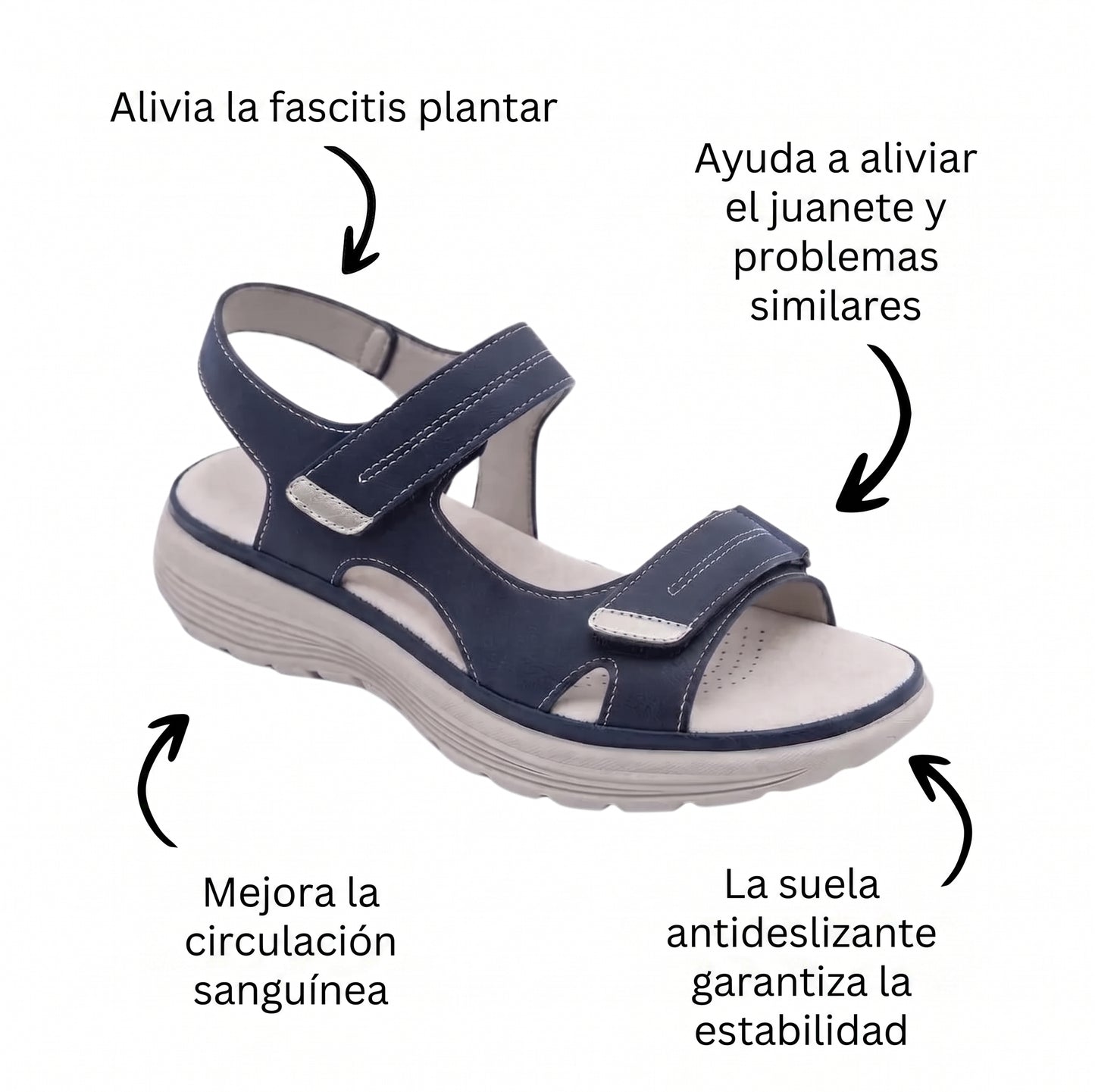 Sandalias ortopédicas antideslizantes Soline