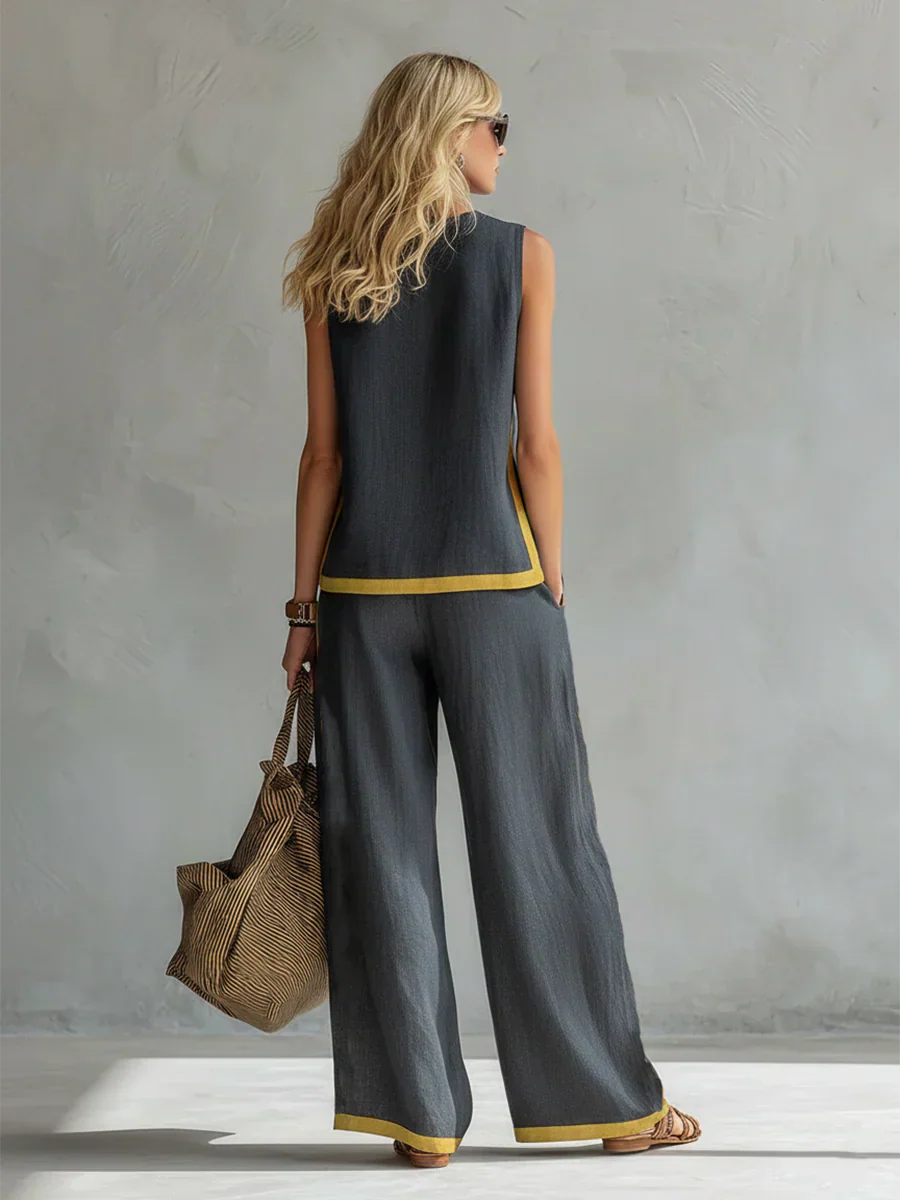 Leila | Elegante conjunto de dos piezas