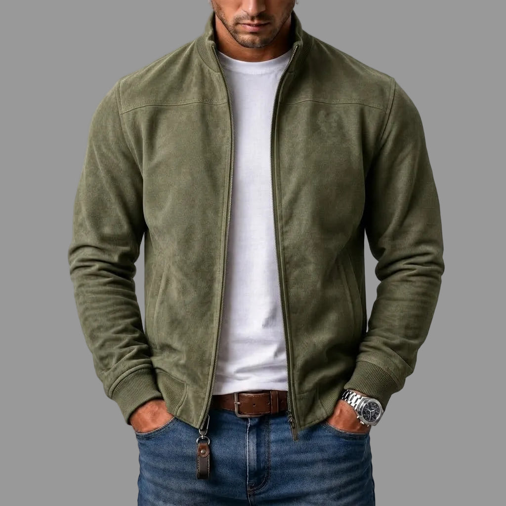 Corrado | Chaqueta bomber de ante