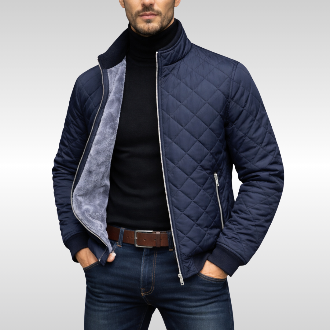 Mason Quilted Jacket | With Reliable Warmth