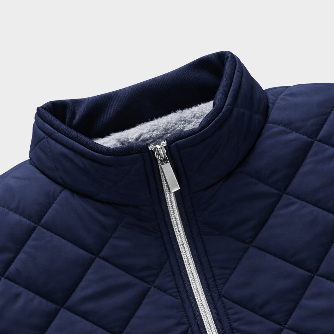 Mason Quilted Jacket | With Reliable Warmth
