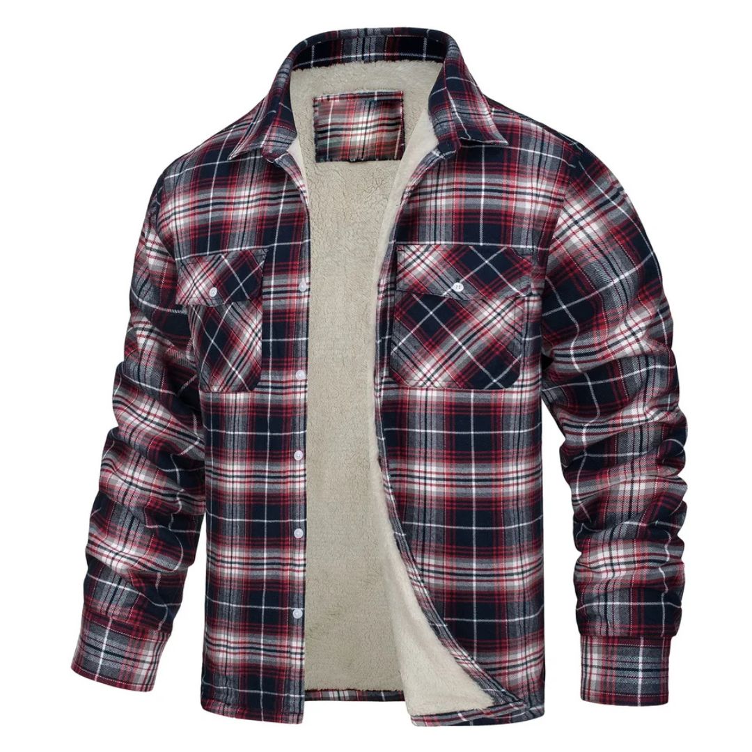 OXFORD | Fleece-Lined Check Jacket