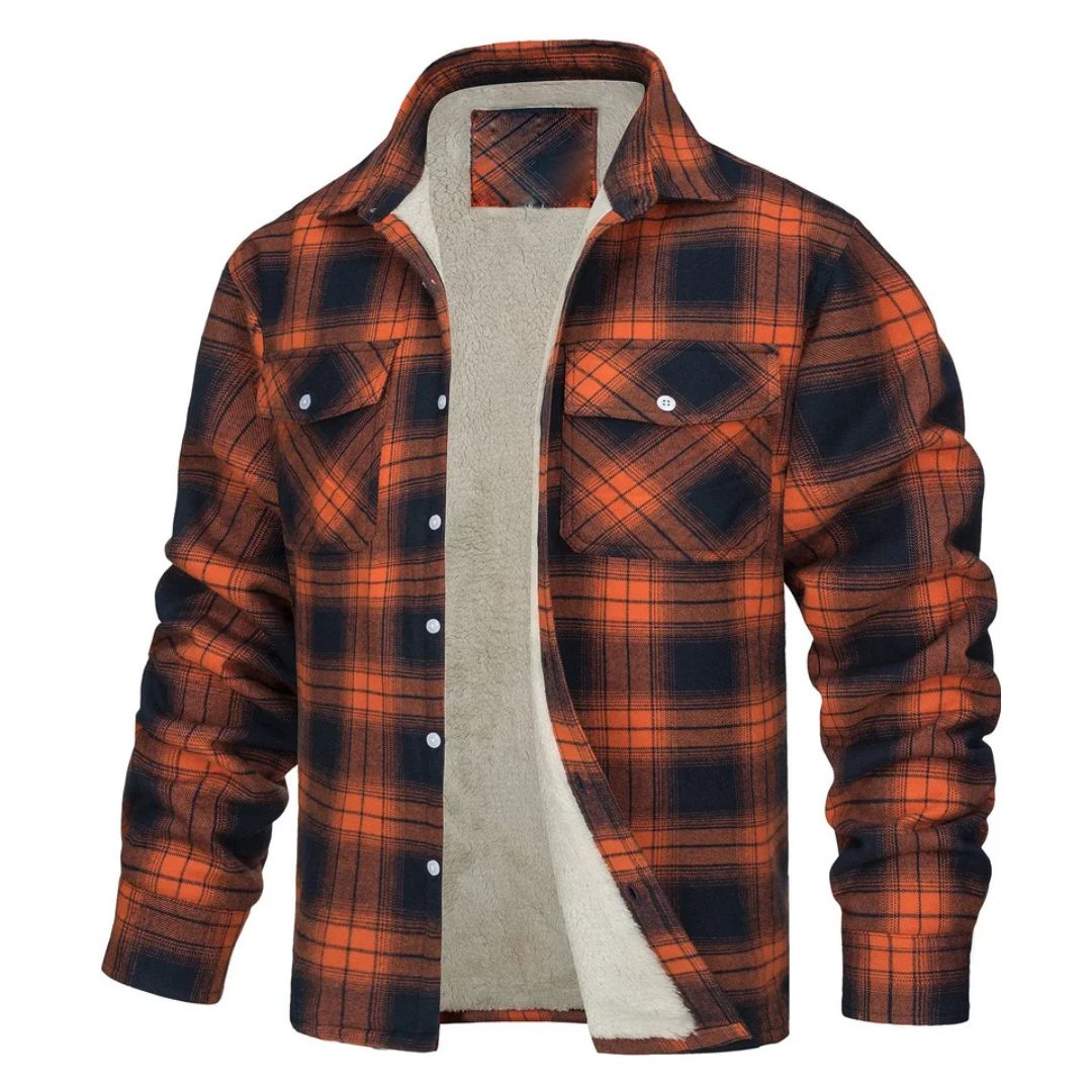 OXFORD | Fleece-Lined Check Jacket