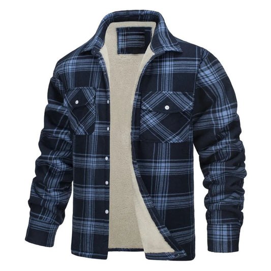 OXFORD | Fleece-Lined Check Jacket