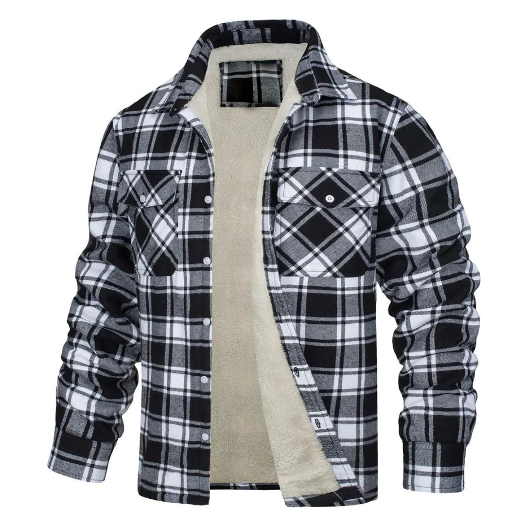 OXFORD | Fleece-Lined Check Jacket