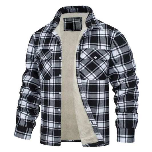 OXFORD | Fleece-Lined Check Jacket