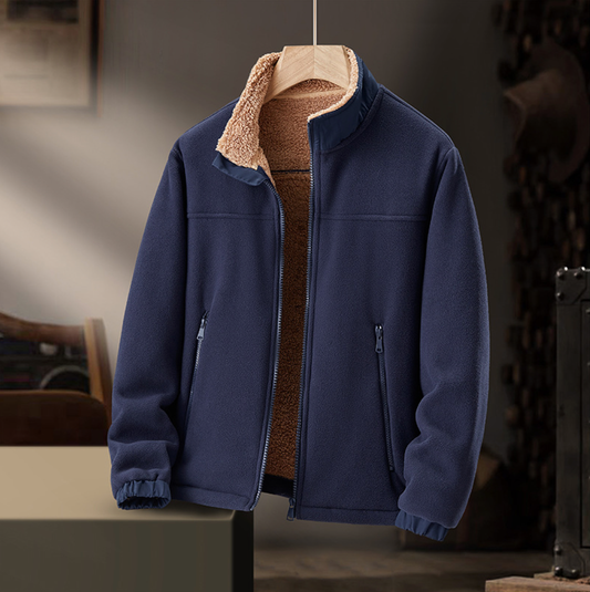 Grayson | Plush-Collar Zip Jacket