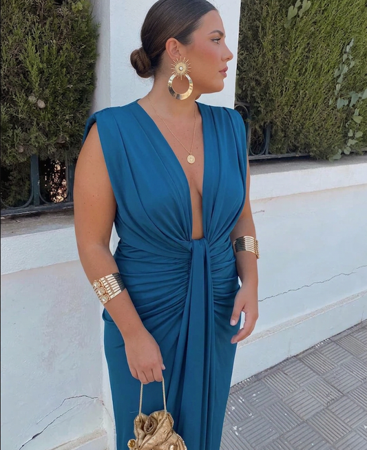 Lily | Elegant Pleated Dress
