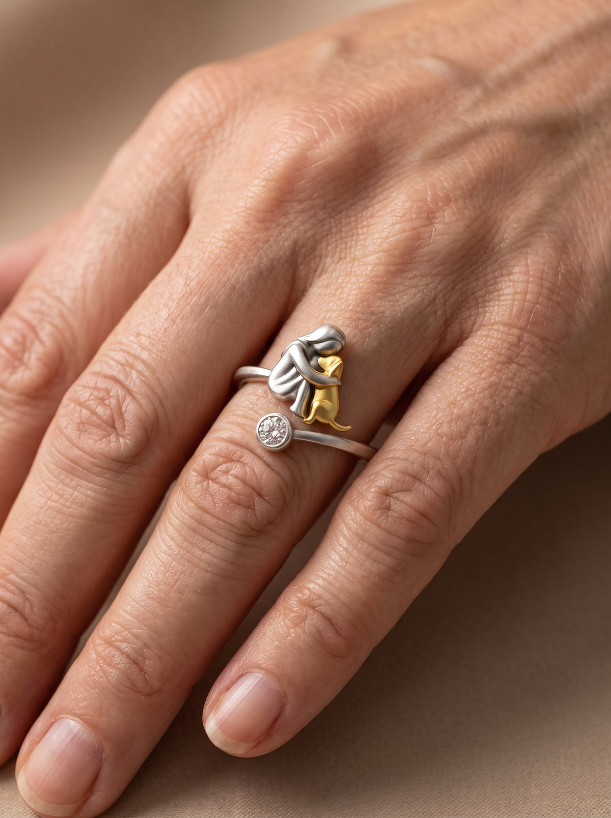 BIRILLO | Anillo ajustable de plata 925