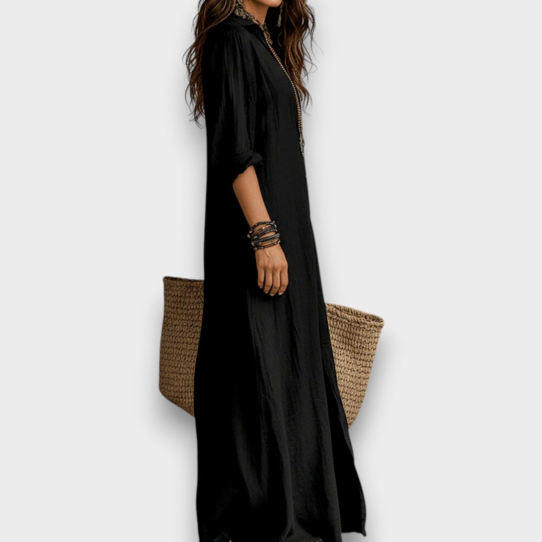 Willow - Vestido largo | Silueta perfecta