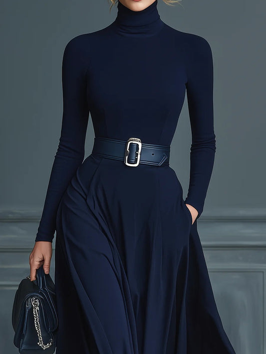 Serena™ | Elegant Knit Maxi Dress