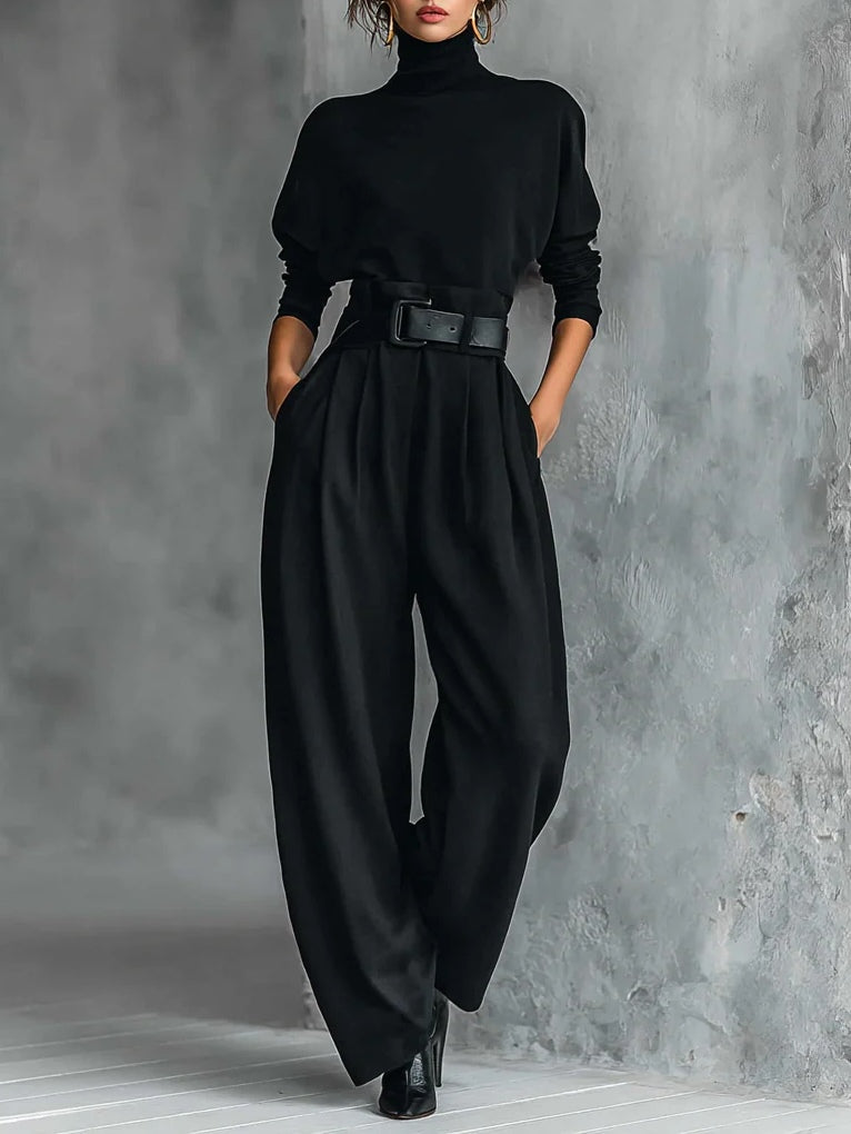 Ida – Imperial Black Co-ord Set