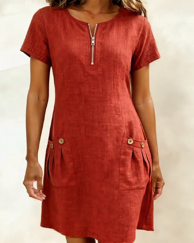 Vestido Lina™ — Elegancia natural para el día a día