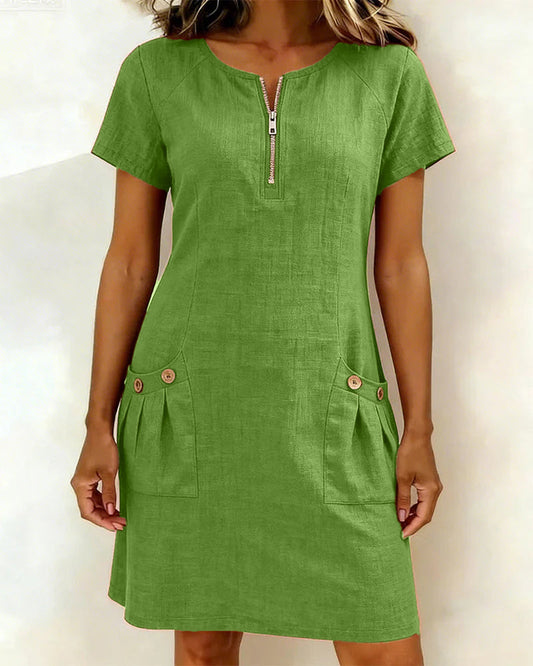 Vestido Lina™ — Elegancia natural para el día a día