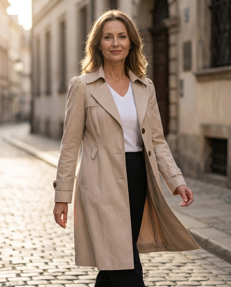 Catalina™ | Abrigo vintage elegante