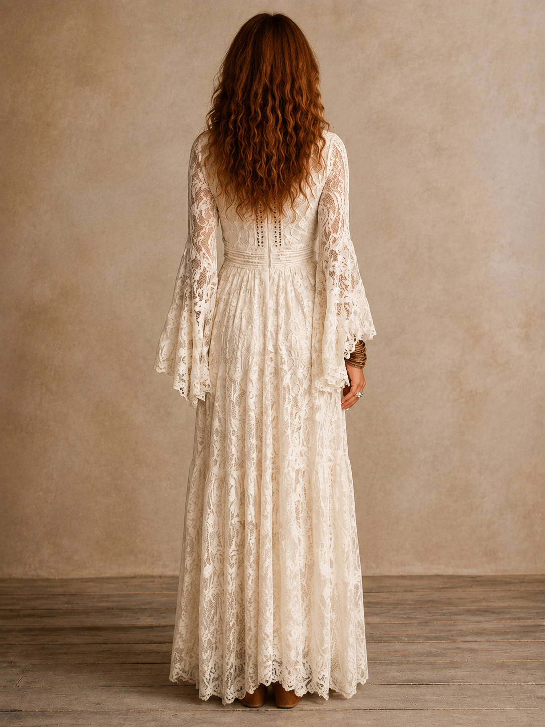 Emily | Vestido largo de corte vintage para mujer