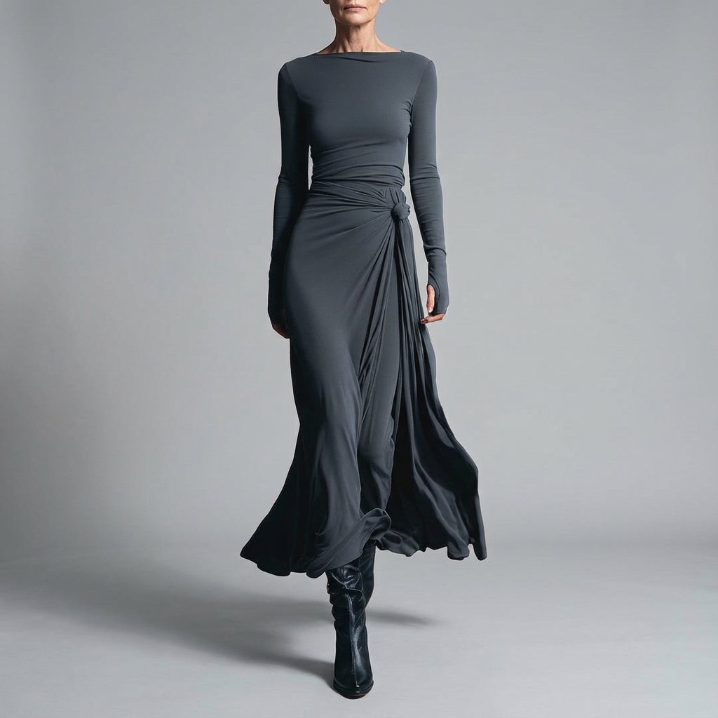 Elara™ Elegant Sculpting Maxi Dress