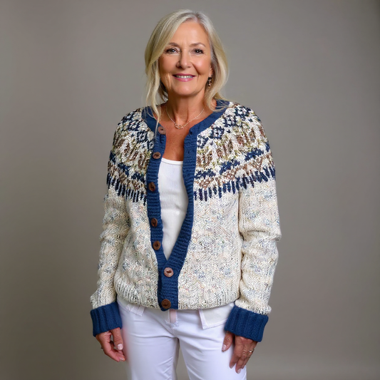 Hailey | Vintage Icelandic Cardigan