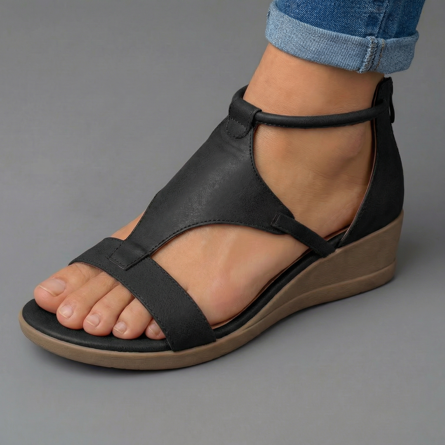 Sandalias ortopédicas ultracómodas de Adriana