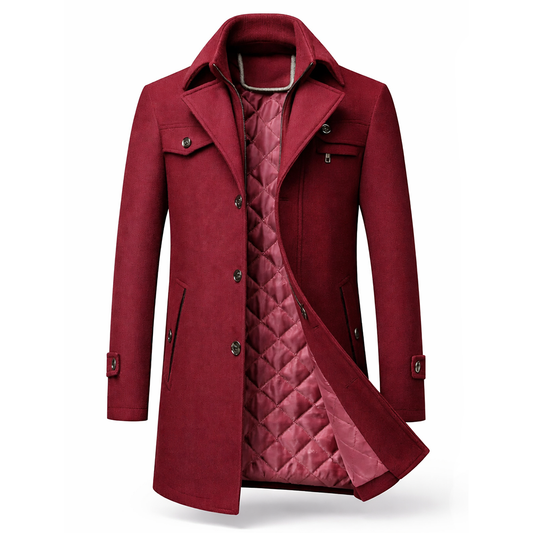 Blake Tailored Wool Coat