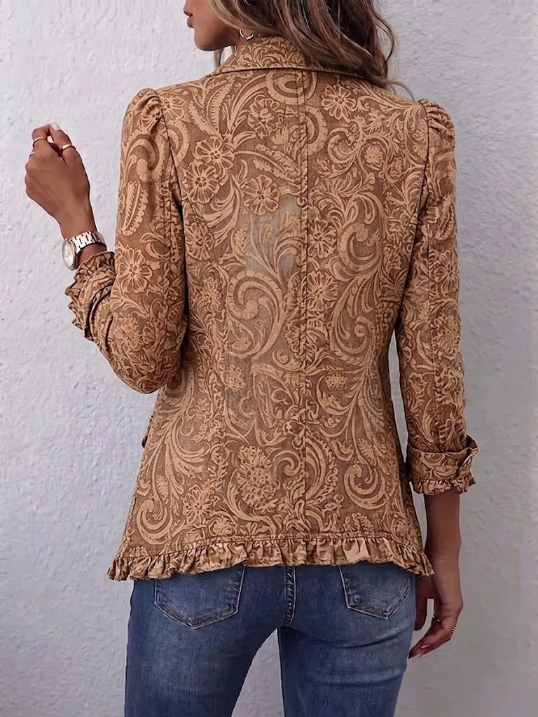 Concepción | Chaqueta vintage con estampado floral