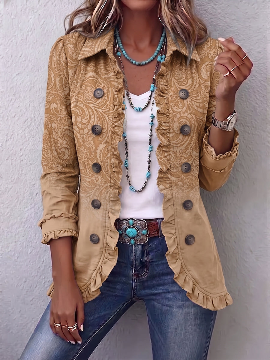 Covadonga | Chaqueta bordada en relieve