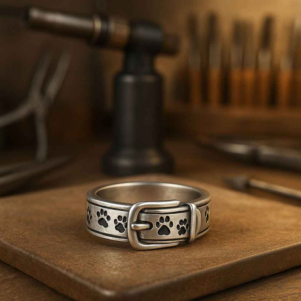 FIDO | Anillo inspirado en el collar de perro
