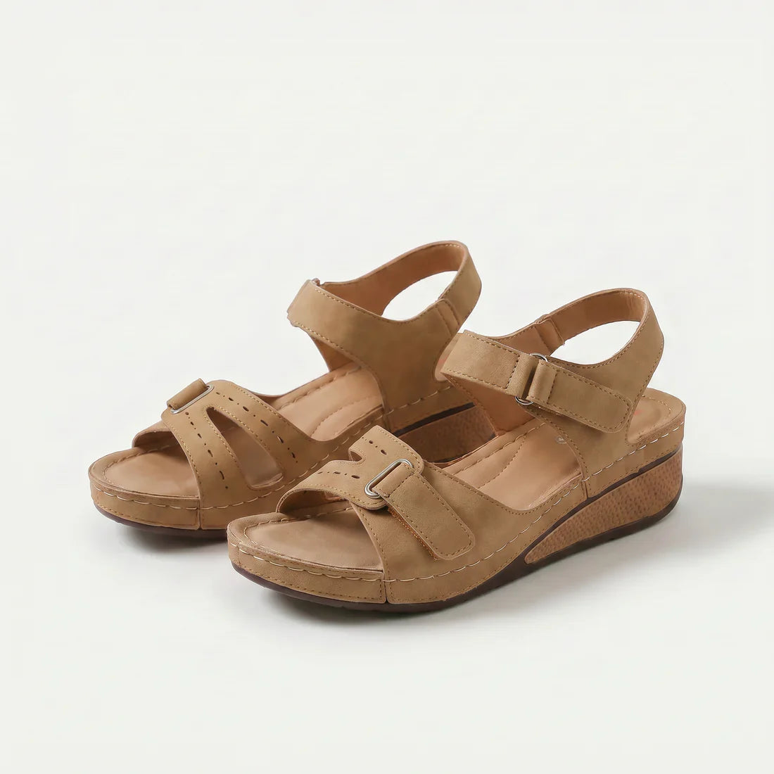 Sandalias ortopédicas cómodas Sandy con cuña