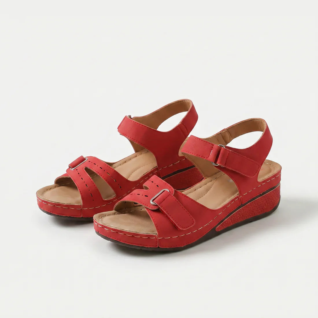 Sandalias ortopédicas cómodas Sandy con cuña