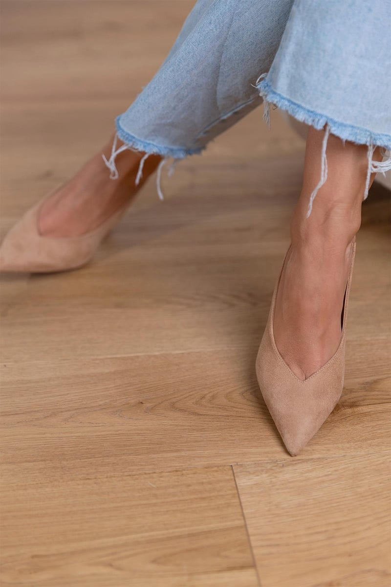 Adelina | Zapatos de salón nude elegantes