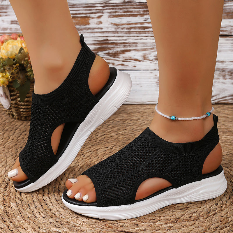 Sandalias ortopédicas suaves y cómodas
