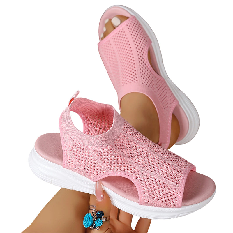 Sandalias ortopédicas suaves y cómodas