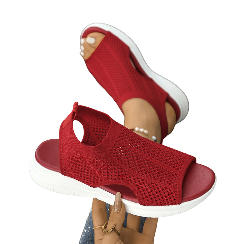 Sandalias ortopédicas suaves y cómodas
